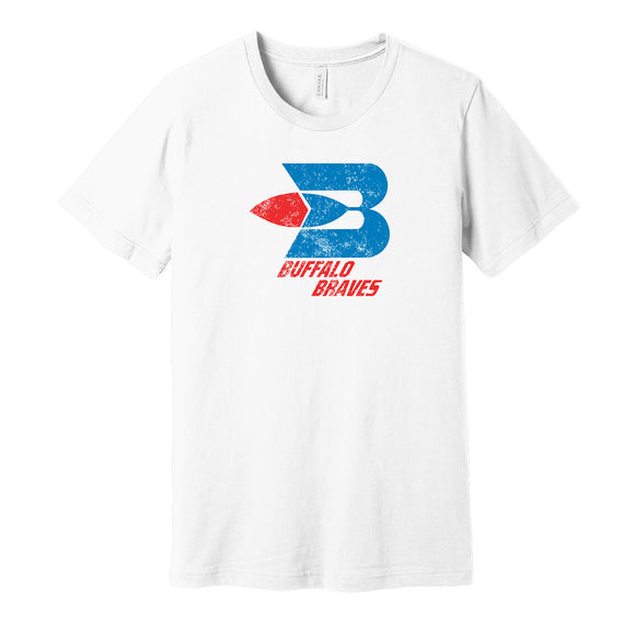  Buffalo Braves 70's Basketball Retro Cool Logo T Shirt S White  : Sports & Outdoors