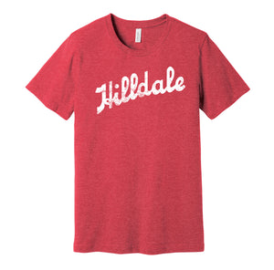 hilldale athletic club negro league red shirt retro throwback